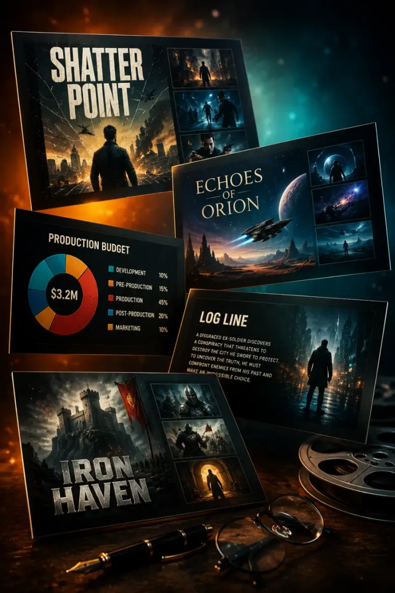 Pitch Deck Maker tool screenshot